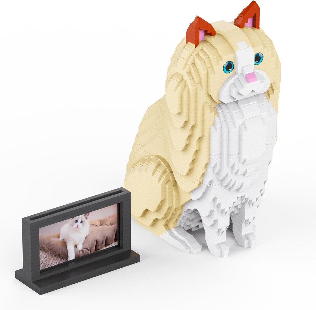 Конструктор кіт Регдол (2583 дет., з фоторамкою та секретною шухлядою) DMG 006 - 4