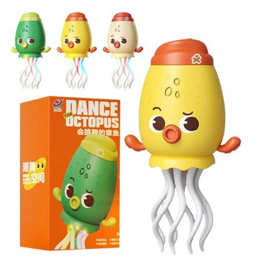Музична гра Танцюючий восьминіг (кальмар 20 см, на акумуляторі) WQ 143