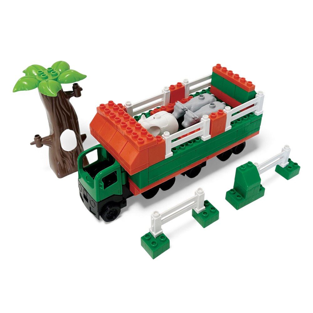 Конструктор Вантажівка Doloni в пластиковому боксі (95 дет.) 013888/10