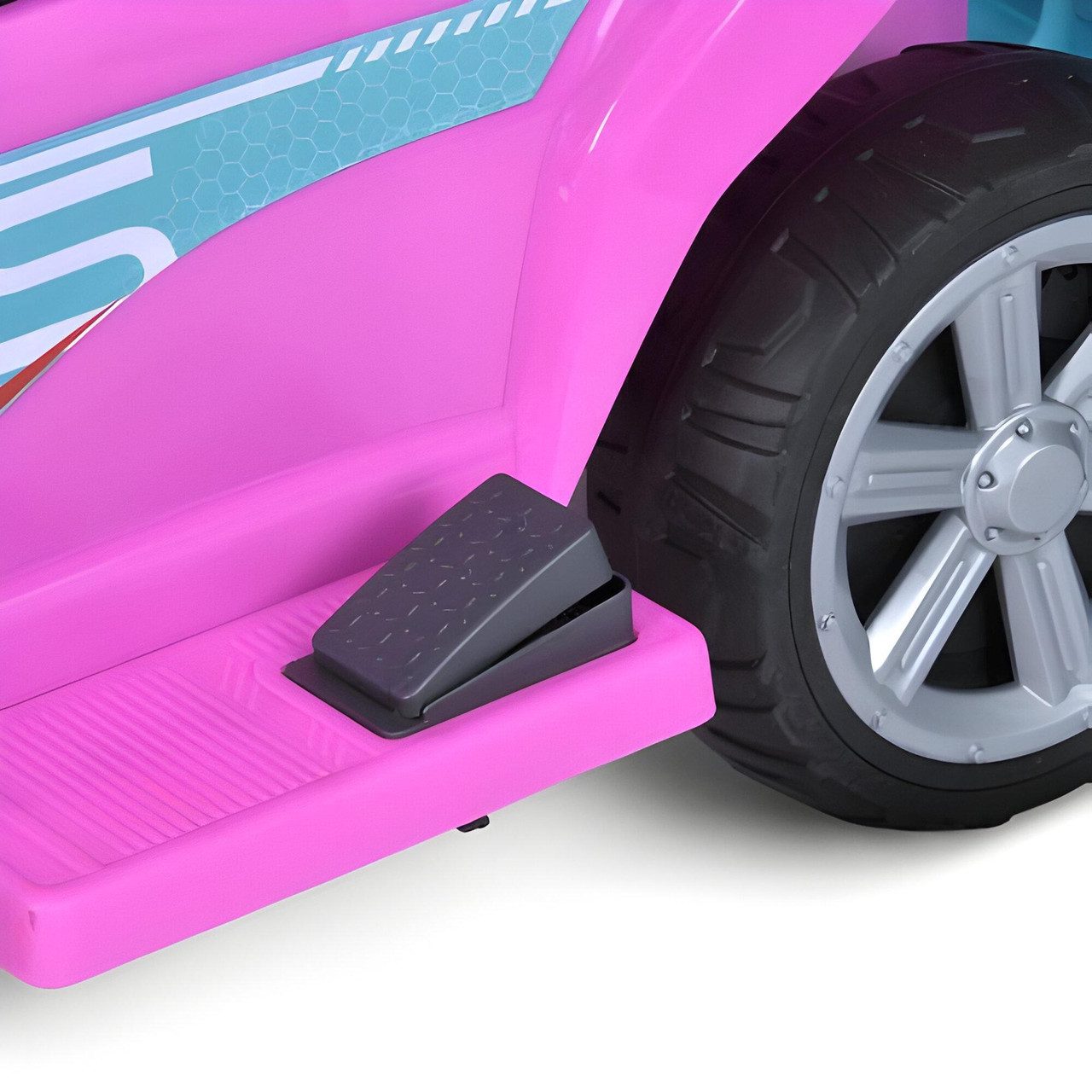 Каталка-толокар 2 в 1 з батьківською ручкою (машинка на акумуляторі) M 5764EBLR-8 - 3