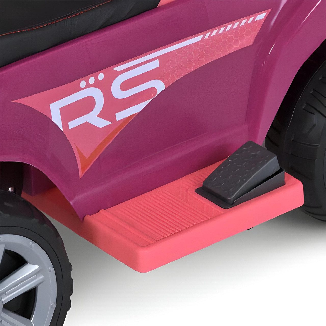 Каталка-толокар 2 в 1 з батьківською ручкою (машинка на акумуляторі) M 5764EBLR-9 - 5