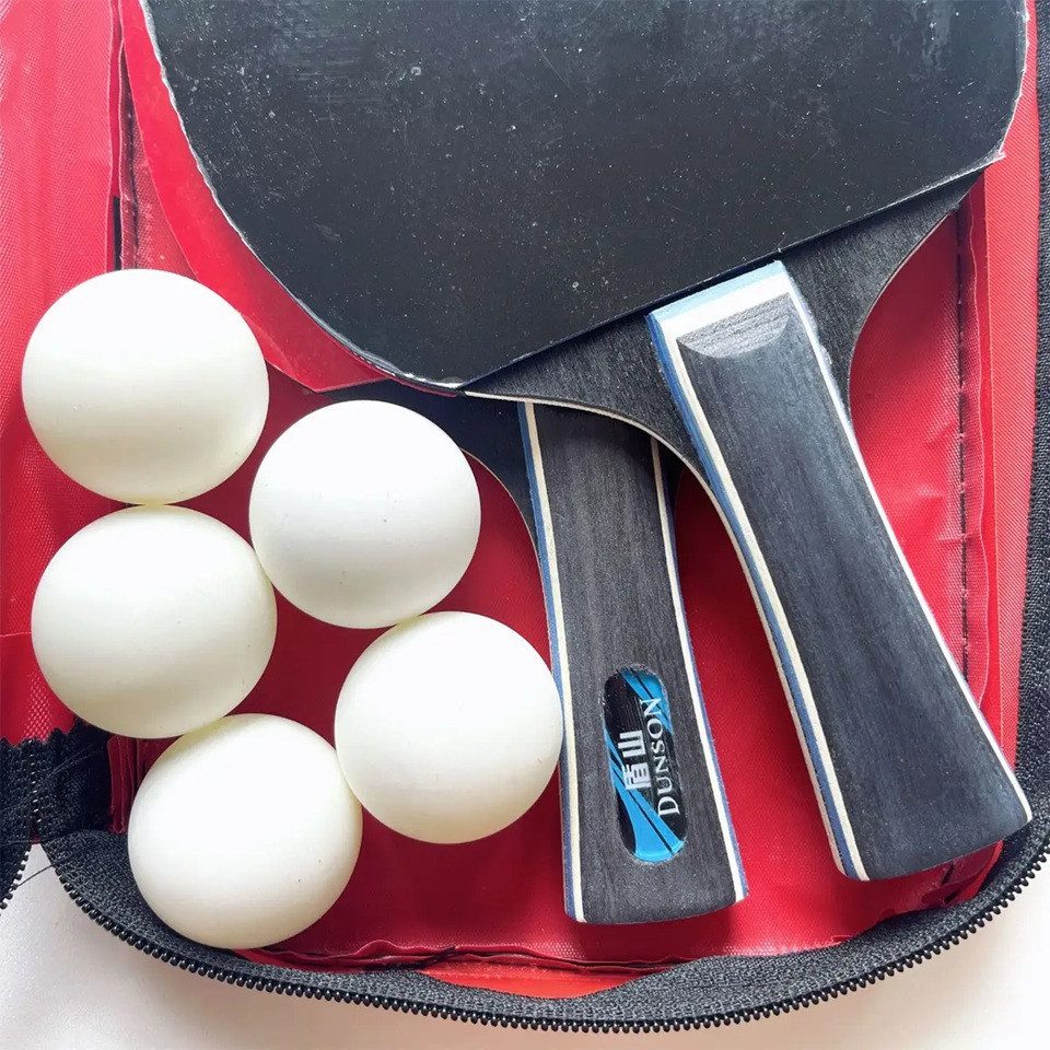 Ракетки для настільного тенісу/пінг-понг (2 ракетки, 5 м'ячів) MS 4594 - 5
