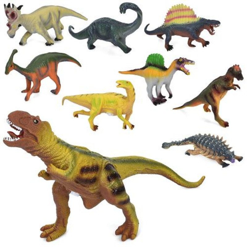 Динозавр іграшковий зі звуком  (іграшка від 21 до 34 см) 2701-2-3-4-6-7-8-9-10