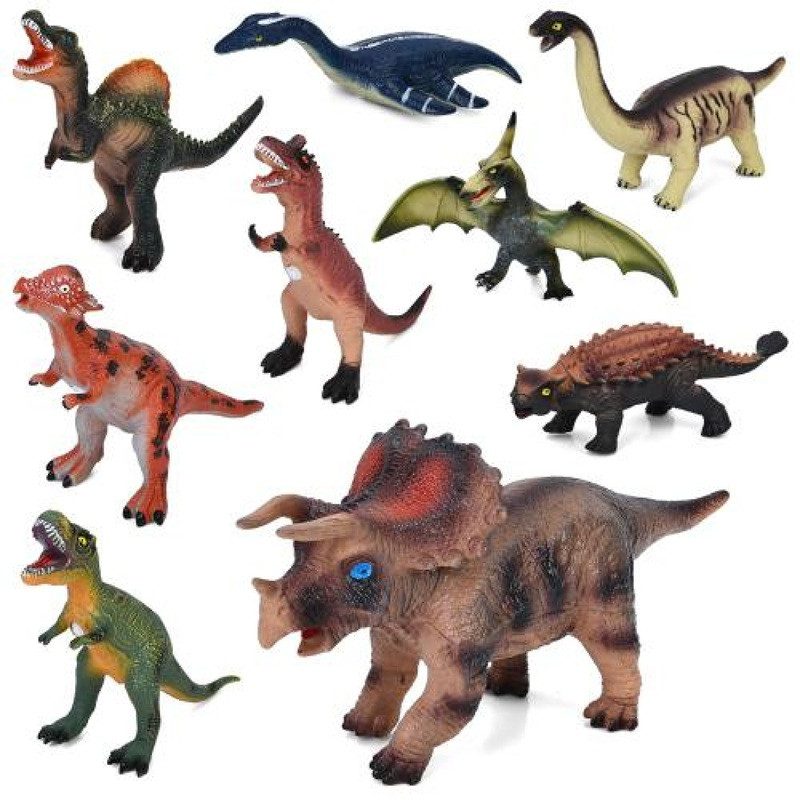 Динозавр гумовий зі звуком (іграшка від 29 до 35 см) P577-46