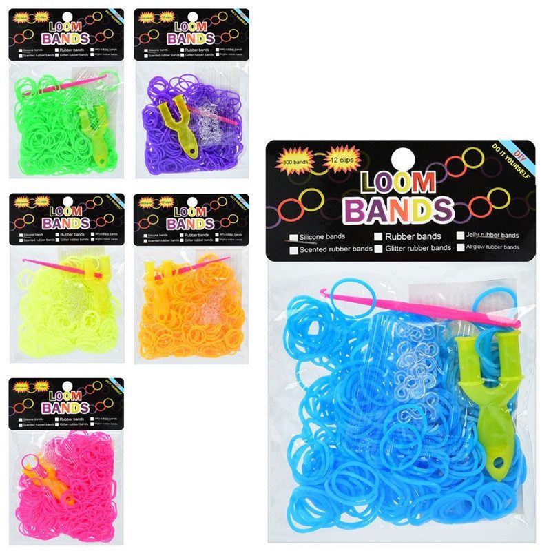 Набір для плетіння браслетів (гумки, гачок, кліпси) 26015-16