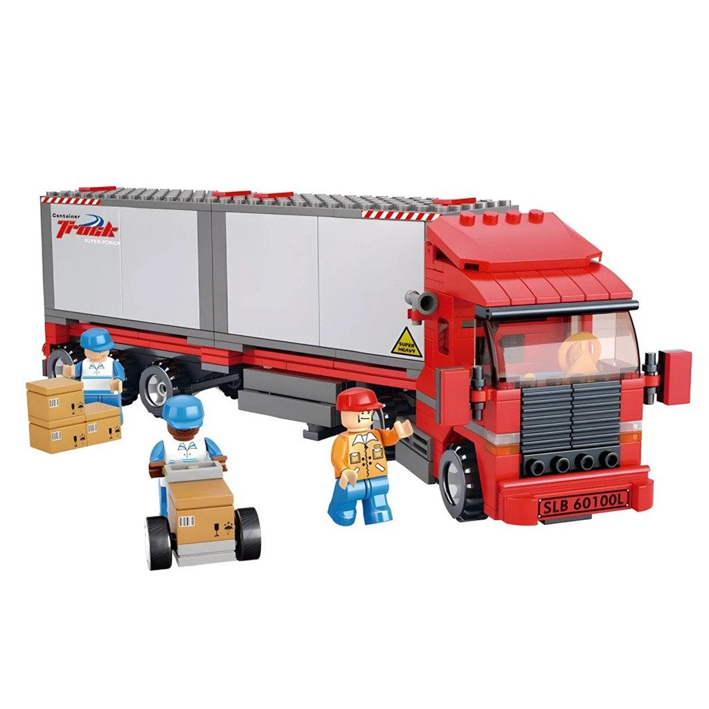 Конструктор Червоний трейлер (345 дет) M38-B0338 - 6