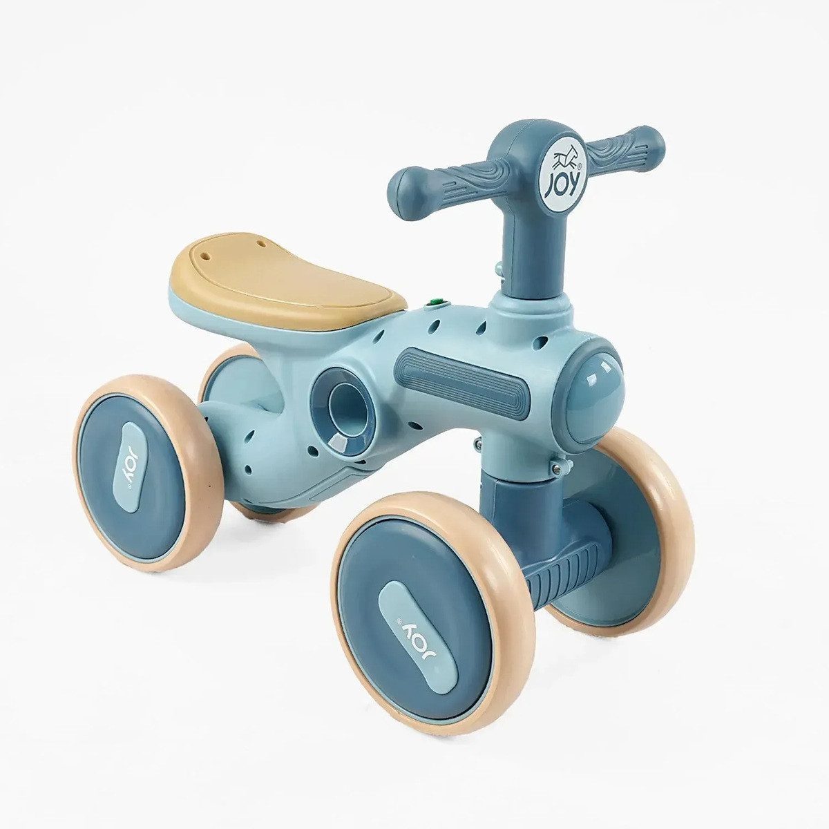 Музичний велобіг 4-х колісний (пластиковий біговел, зі світлом) JOY TL-48-885