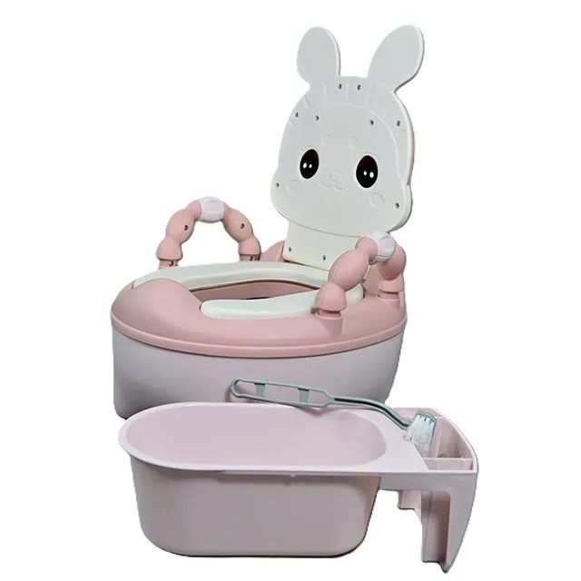 Дитячий горщик стільчик з м'яким сидінням Зайчик Bimbo 2140-62 - 7