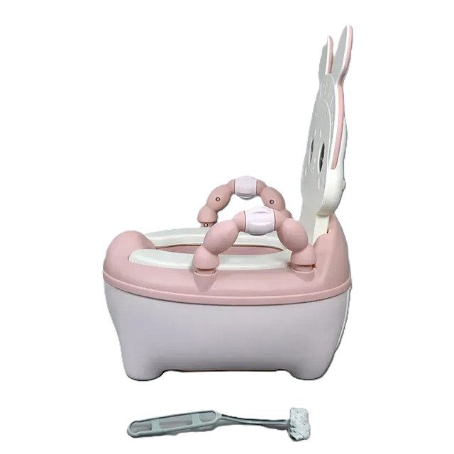 Дитячий горщик стільчик з м'яким сидінням Зайчик Bimbo 2140-62 - 5