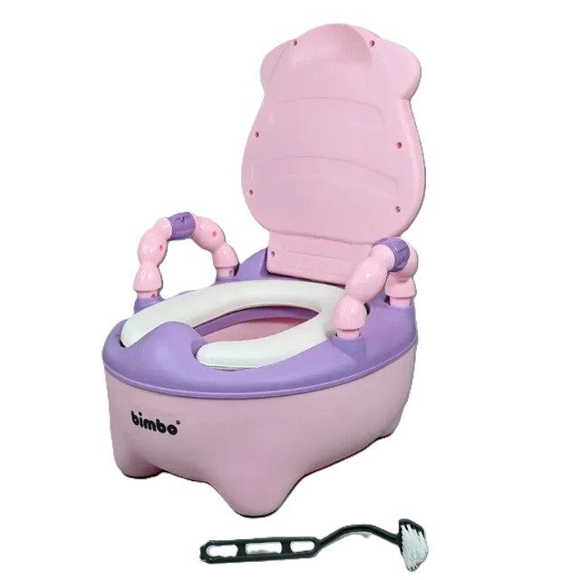 Дитячий горщик стільчик з м'яким сидінням Корівка Bimbo 8236-48 - 2