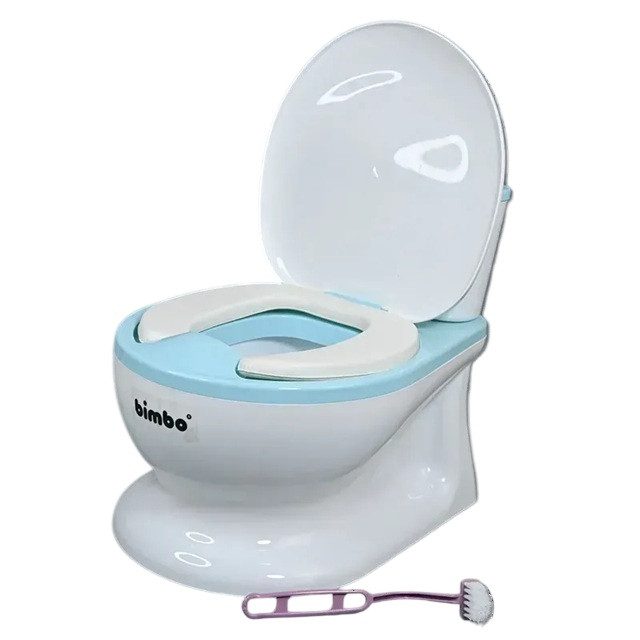 Дитячий горщик стільчик з м'яким сидінням (унітаз, звук) Bimbo 8315-44 - 2
