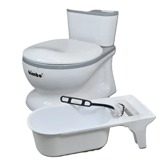 Дитячий горщик стільчик з м'яким сидінням (унітаз, звук) Bimbo 2219-50 - 4