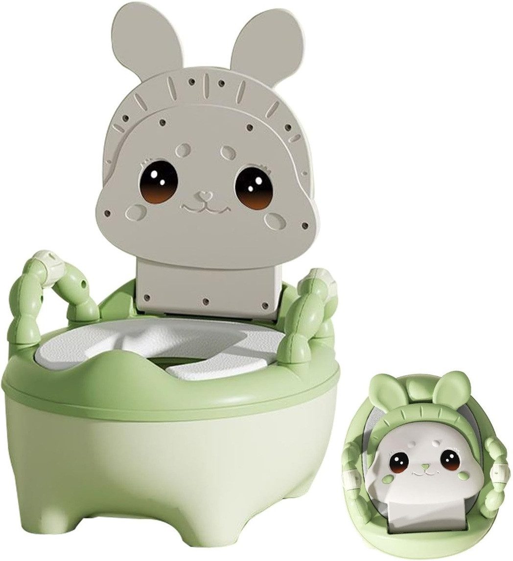 Дитячий горщик стільчик з м'яким сидінням Зайчик Bimbo 1809-54