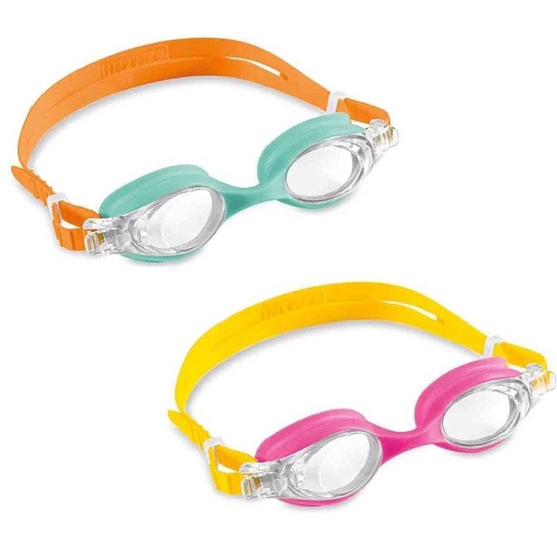 Окуляри для плавання дитячі Intex (розмір S, з 3 років, обхват 48-52 см) 55694