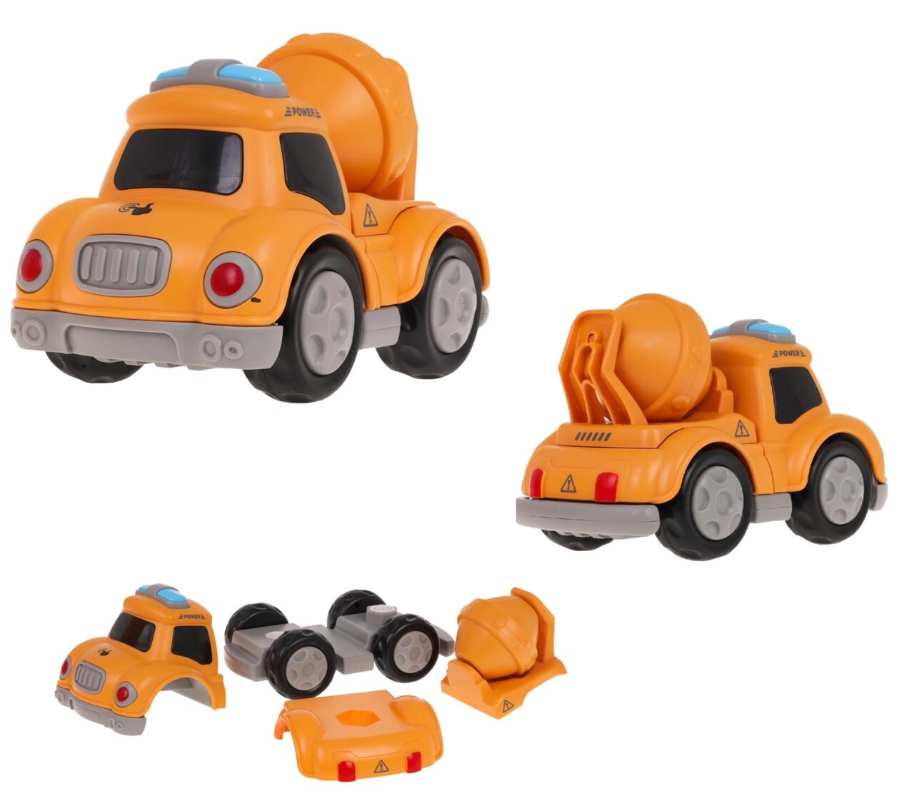 Магнітний конструктор Транспорт (спецтехніка на магнітах, світло, звук) 9901/9901-1/9902/9903 - 10