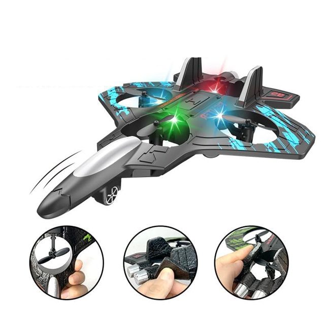 Квадрокоптер літак на радіокеруванні (пульт, акумулятор, підсвітка) S1 - 8
