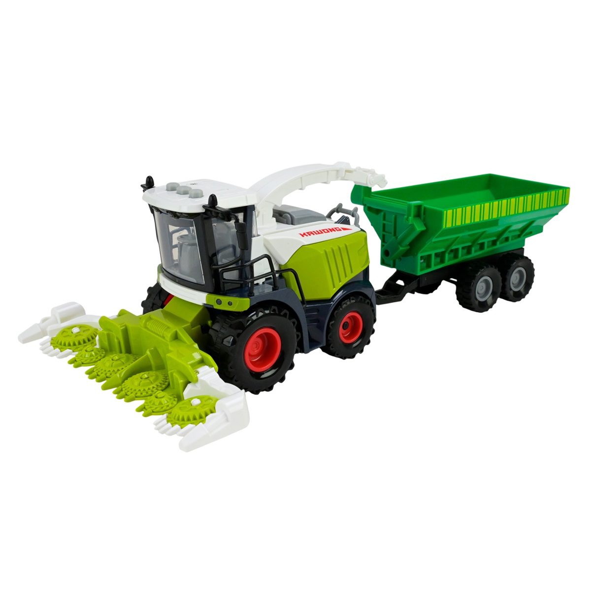 Комбайн із причепом інерційний (підсвічування, звук) 550-3 C - 4