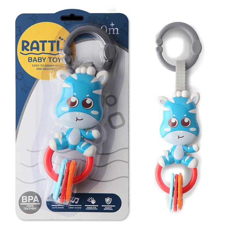 Брязкальце підвіска Тваринки (з прорізувачем) 688-23/28/30/31 - 7