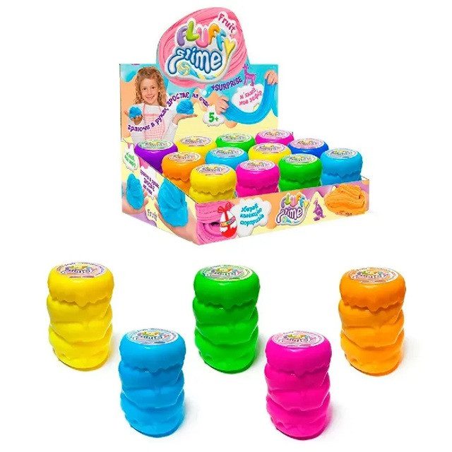 В'язка маса Fluffy Slime Danko Toys (флаффі слайм, 150 г) FLS-01-01