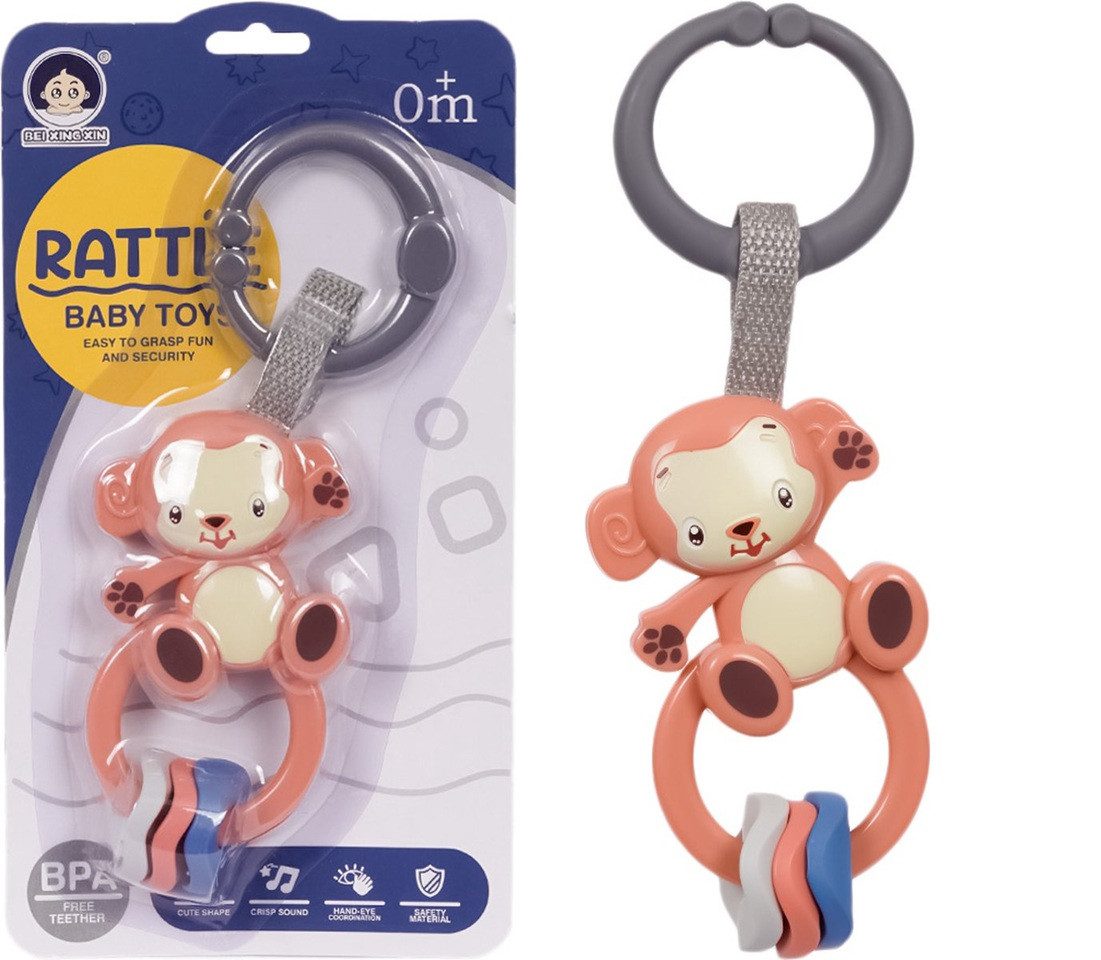 Брязкальце підвіска Тваринки (з прорізувачем) 688-23/28/30/31 - 5