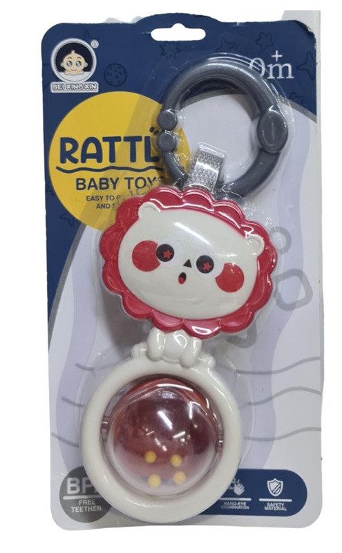 Брязкальце підвіска Тваринки (з прорізувачем) 688-23/28/30/31 - 3