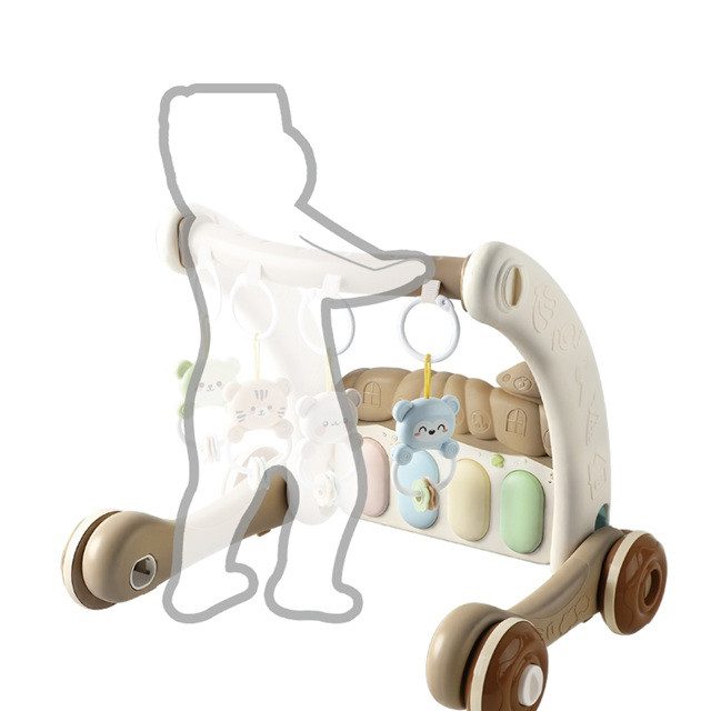 Каталка ігровий центр Перші кроки 2 в 1 з килимком та піаніно 1010/1011 - 6