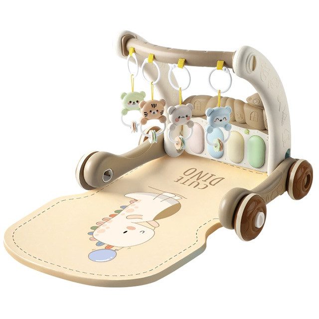 Каталка ігровий центр Перші кроки 2 в 1 з килимком та піаніно 1010/1011 - 4