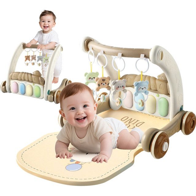 Каталка ігровий центр Перші кроки 2 в 1 з килимком та піаніно 1010/1011 - 2