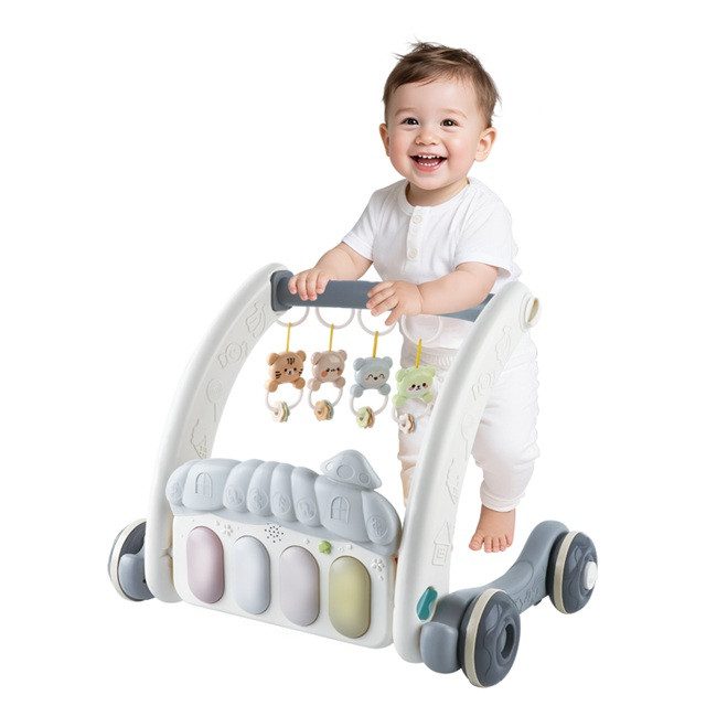 Каталка ігровий центр Перші кроки 2 в 1 з килимком та піаніно 1010/1011 - 8