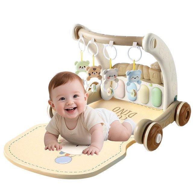 Каталка ігровий центр Перші кроки 2 в 1 з килимком та піаніно 1010/1011 - 3