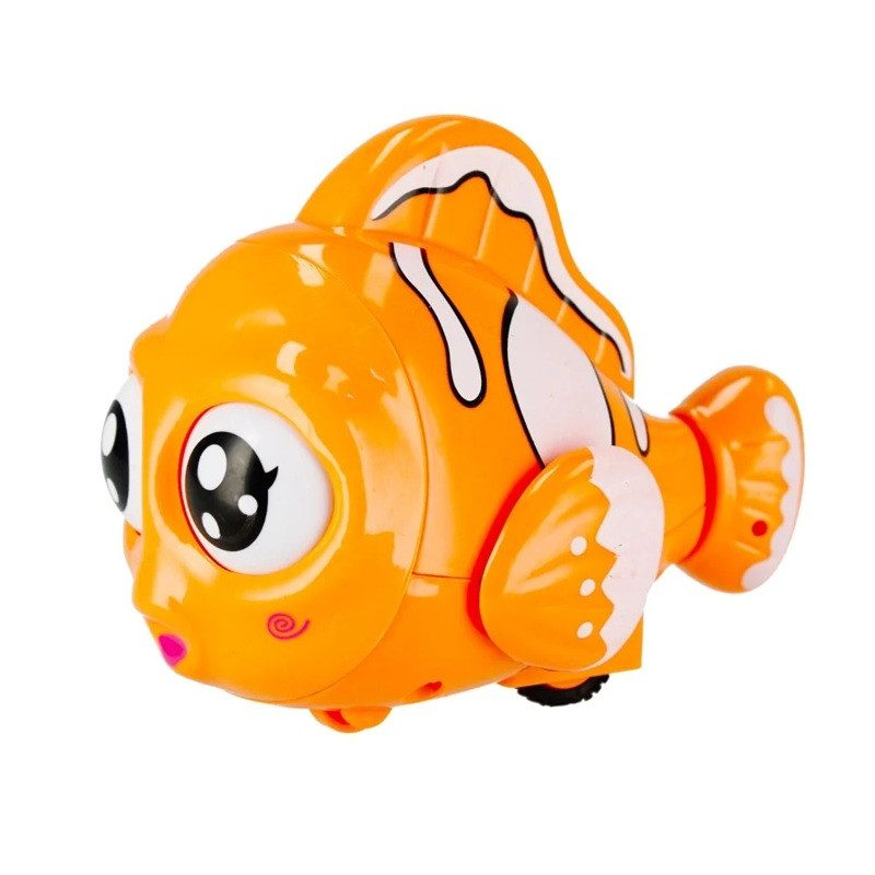 Іграшка каталка Рибка на коліщатках з інерційним механізмом 3605 - 5