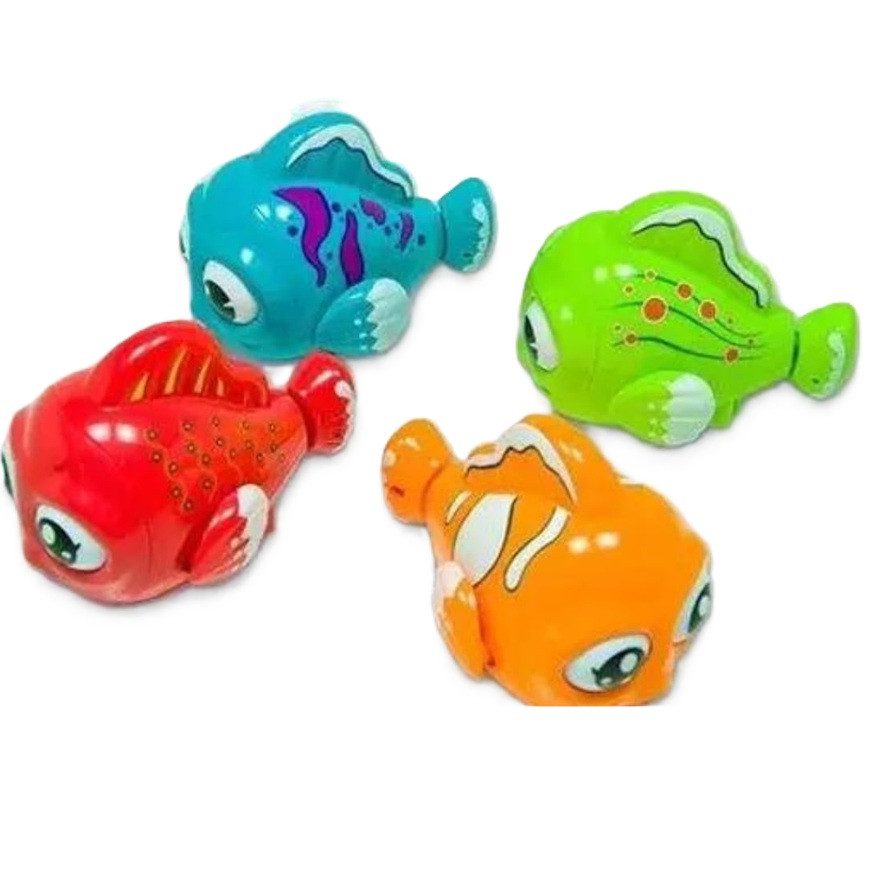 Іграшка каталка Рибка на коліщатках з інерційним механізмом 3605 - 2