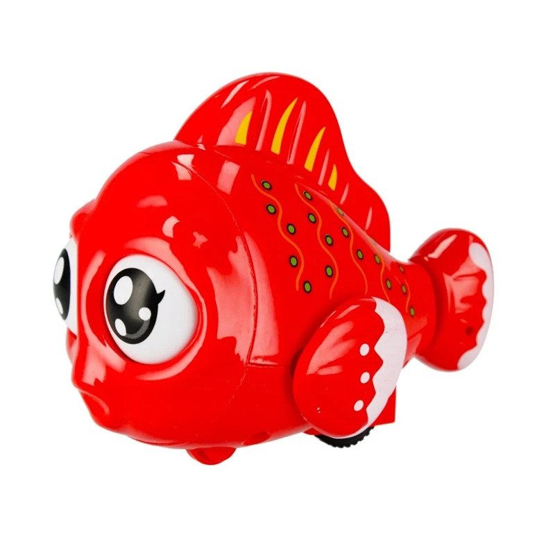 Іграшка каталка Рибка на коліщатках з інерційним механізмом 3605 - 7