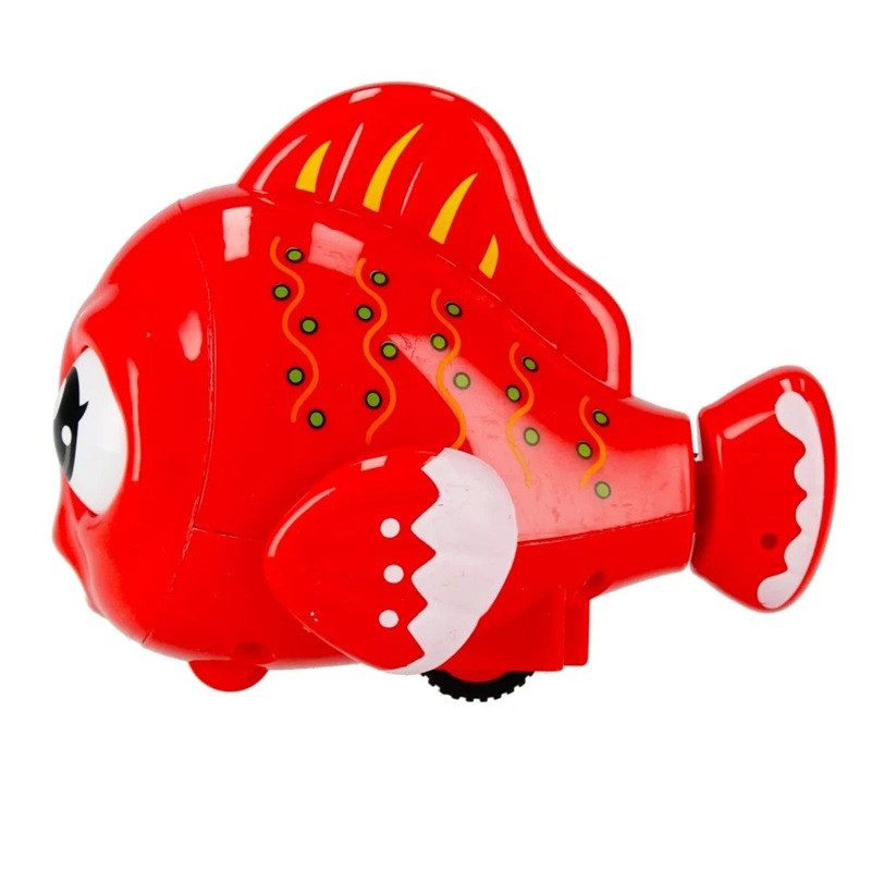 Іграшка каталка Рибка на коліщатках з інерційним механізмом 3605 - 8