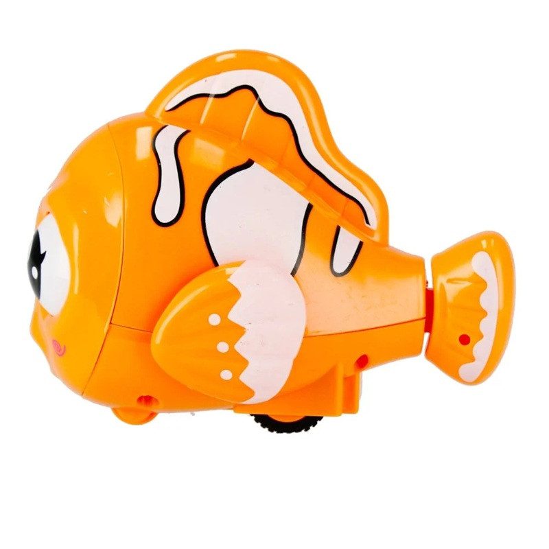 Іграшка каталка Рибка на коліщатках з інерційним механізмом 3605 - 6