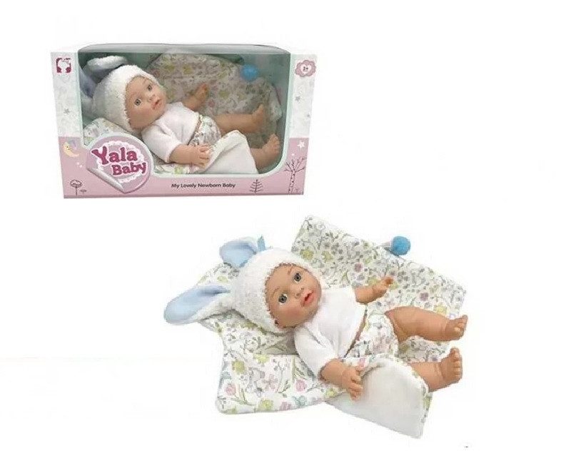 Пупс з ковдрою (30 см) Yala Baby YL2430C-E/YL2430C-A - 3