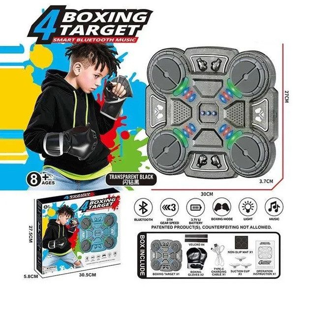 Електронний бокс (мішень тренажер, рукавички, акумулятор, bluetooth) KB 1811 - 3