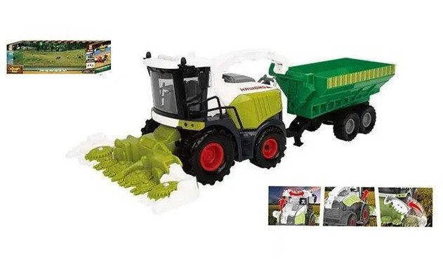 Комбайн із причепом інерційний (підсвічування, звук) 550-3 C - 3