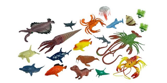 Набір тварин Морські мешканці (21 ел.) Sea World 559-231 A - 3