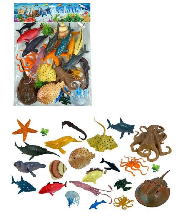 Набір тварин Морські мешканці (21 ел.) Sea World 559-231 A - 7