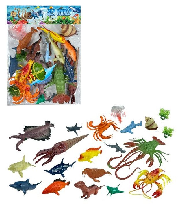 Набір тварин Морські мешканці (21 ел.) Sea World 559-231 A - 5