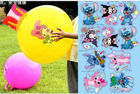 М'яч для фітнесу дитячий з вушками/ріжками Герой (43 см) C 74683 - 4