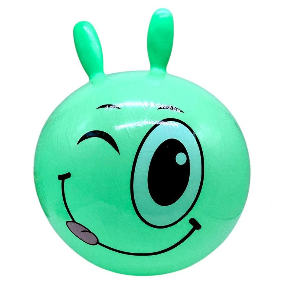 М'яч для фітнесу дитячий з вушками/ріжками (43 см) C 76017 - 2