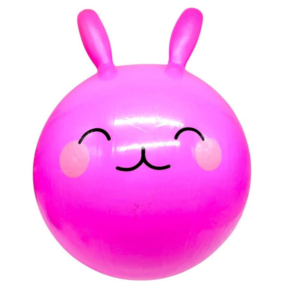 М'яч для фітнесу дитячий з вушками/ріжками (43 см) C 76017 - 6