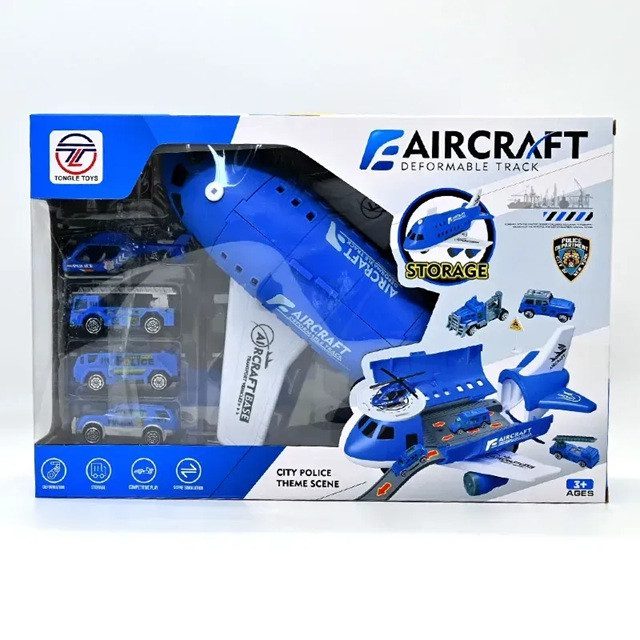 Музична парковка літак з транспортом 8826 A - 4