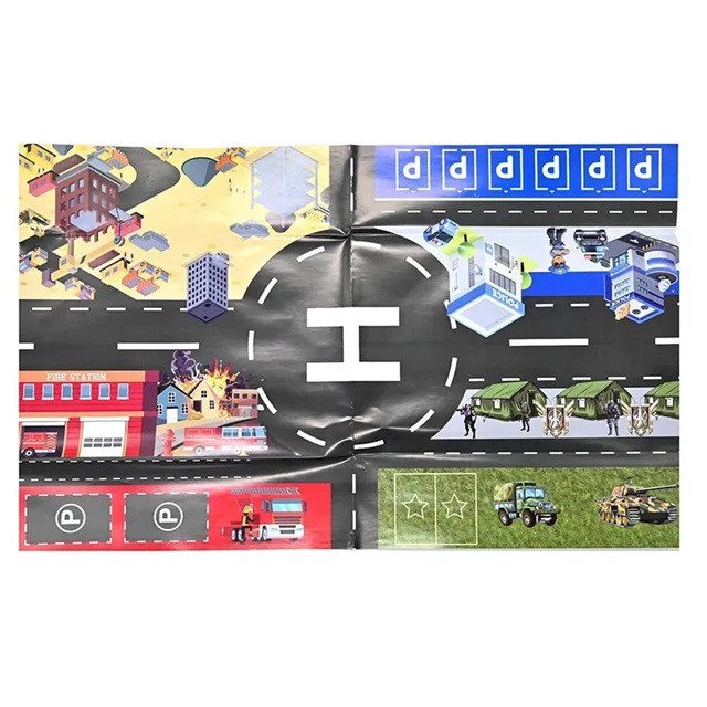 Музична парковка літак з транспортом 8826 A - 3