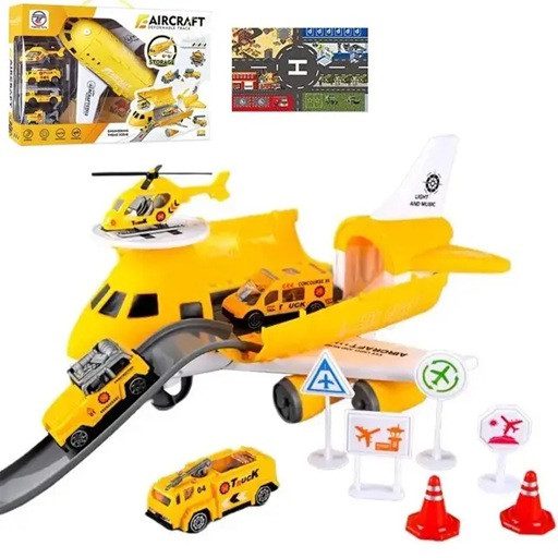 Музична парковка літак з транспортом 8827 A