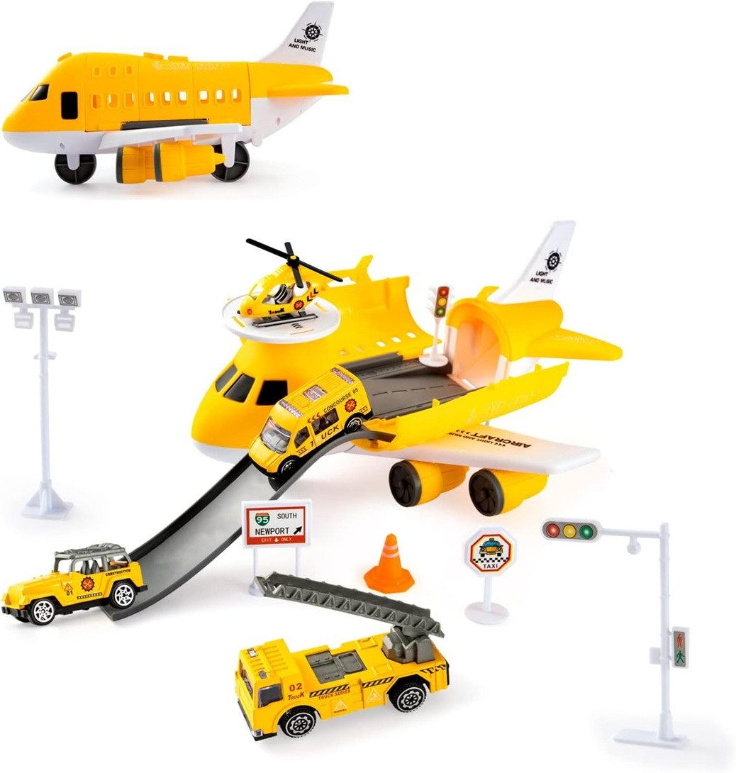 Музична парковка літак з транспортом 8827 A - 7