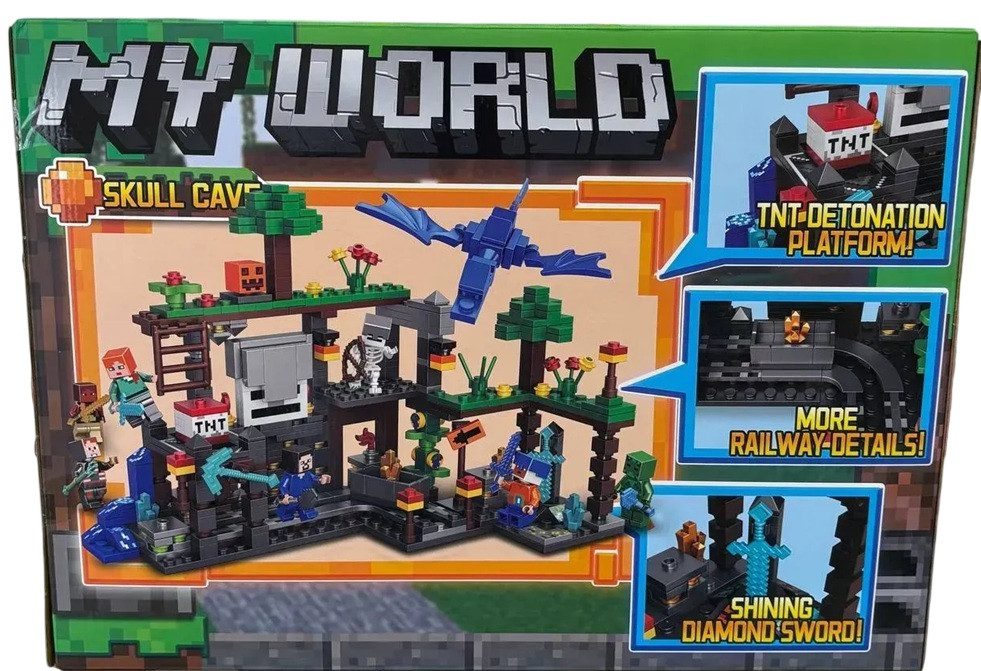 Конструктор MyWorld Печера черепів (653 дет.) 6659 - 3