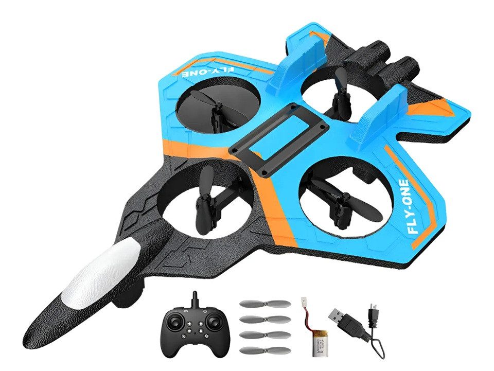 Літак винищувач на радіокеруванні (пульт, акумулятор, підсвітка) S2 - 6